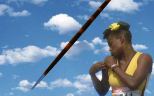 St. Andrew Technical High School's Ayesha Champagnie is not fortunate enough to join the ranks of the "traditional" schools, but won Overall Champion Athlete in Girls' Champs for winning the heptathlon open, the Class One javelin and shot put, the latter in a new record 14.27m. (Photo: SportsMax)