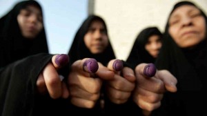 In many countries, a purple index finger is something to wear with pride...