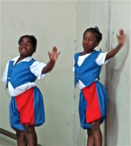 Kingston vibes: A children's dance competition organized by Kofi Walker. (My photo)