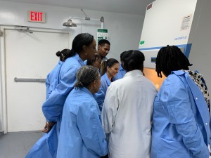 Jamaican medical staff receive COVID-19 training, courtesy of the Pan American Health Organization, recently. (Photo: PAHO)